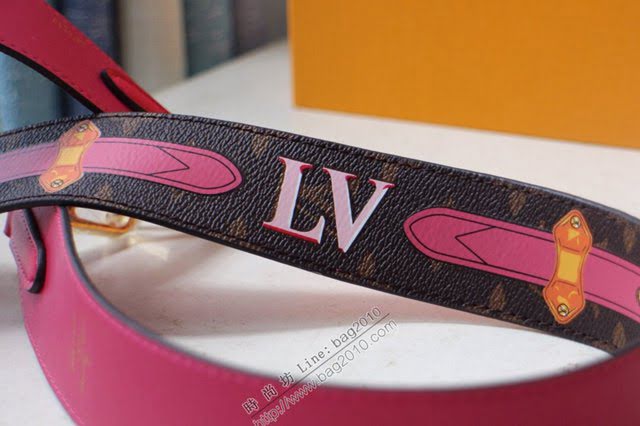 lv肩帶 BANDOULIERE 肩帶 J02408 LV包袋配飾  lvqb1299